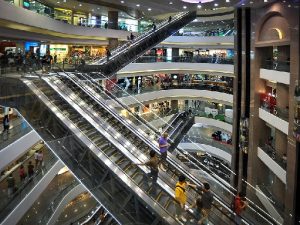 Торговый центр в Гонконге фото